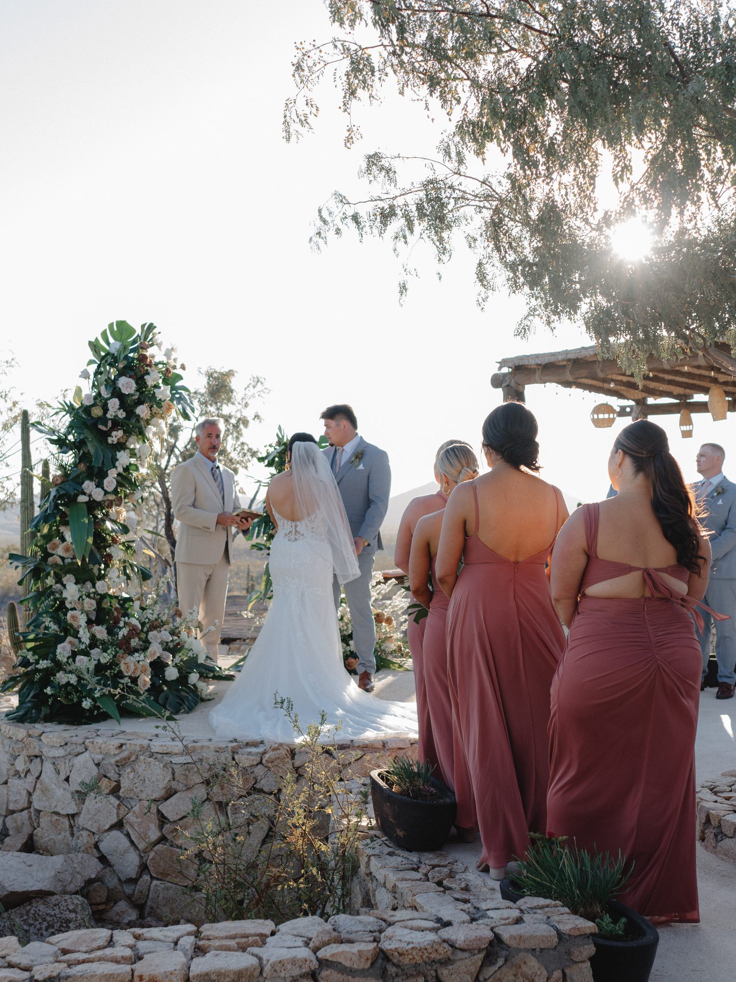 Desert ceremony among the cacti at Montecardón